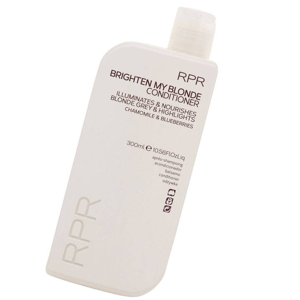 RPR Brighten My Blonde Duo Pack - Purple Toning Illuminates Blonde Grey & Highlights - On Line Hair Depot