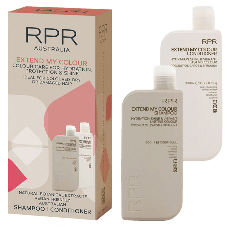 RPR Extend My Colour Duo pack 300ml each for Hydration, Shine & Vibrant Lasting Colour - On Line Hair Depot
