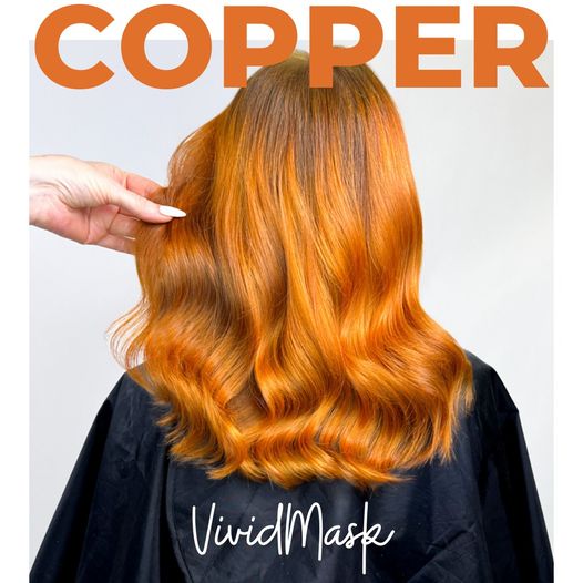 RPR My Colour Vivid Mask Copper 200ML - On Line Hair Depot