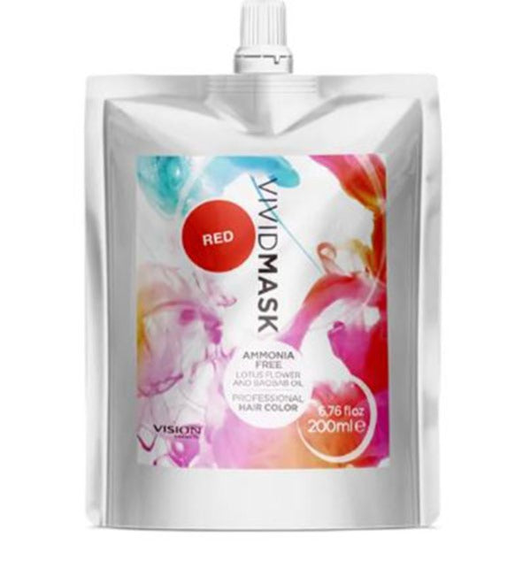 RPR My Colour Vivid Mask Red 200ML - On Line Hair Depot