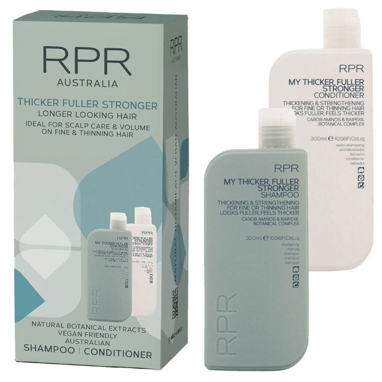 RPR Thicker Fuller Stronger Duo Pack 300ml each - On Line Hair Depot