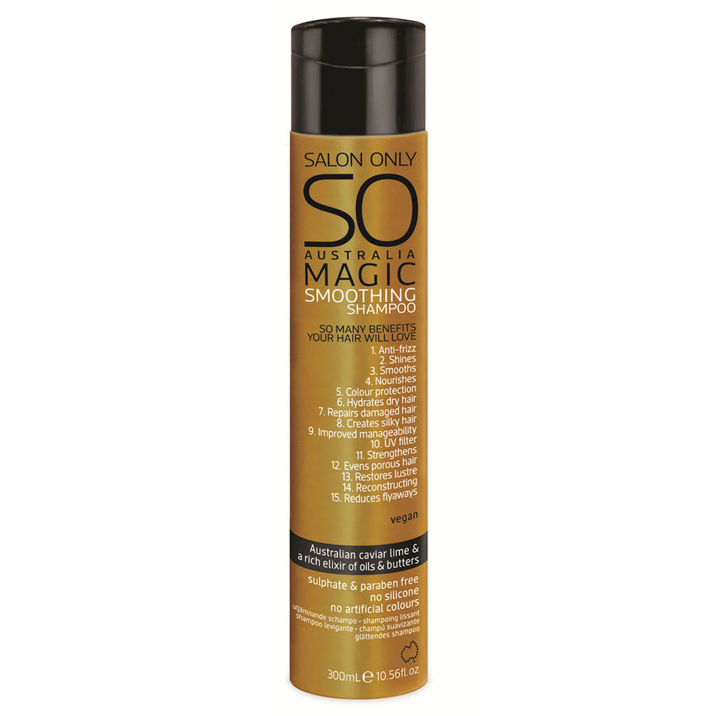 Salon Only SO Magic Smoothing Shampoo 300ml with over 15 added Benefits - On Line Hair Depot