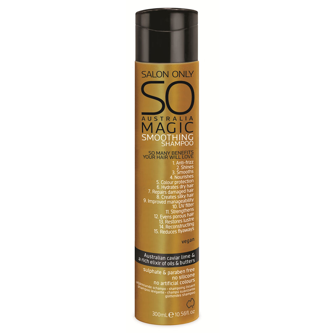 Salon Only SO Magic Smoothing Shampoo 300ml with over 15 added Benefits - On Line Hair Depot