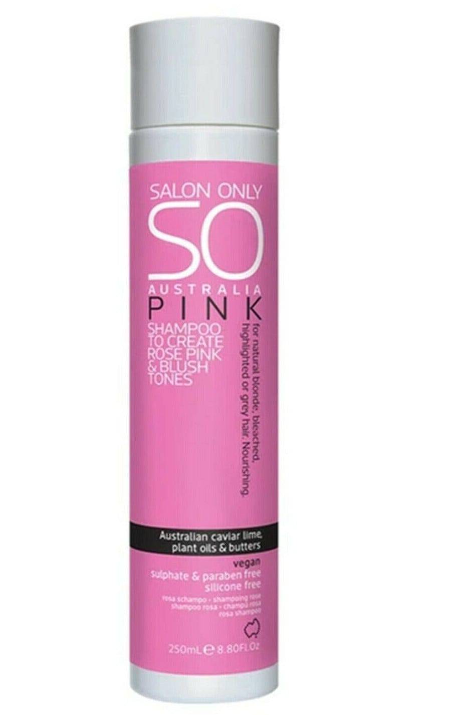 Salon Only So Pink Creates rose pink and Blush Tones 250ml - On Line Hair Depot